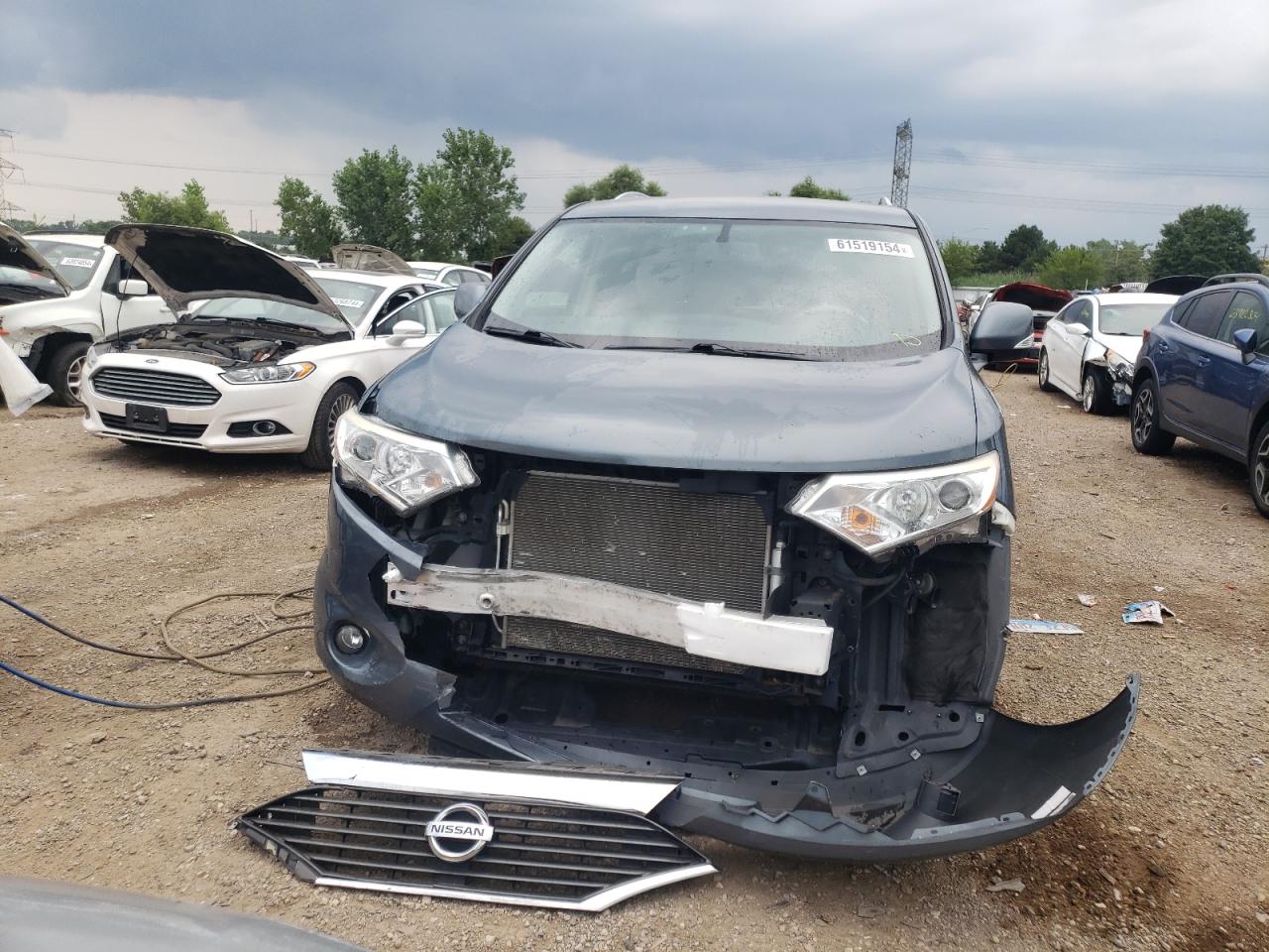 2013 Nissan Quest S VIN: JN8AE2KP2D9065076 Lot: 61519154