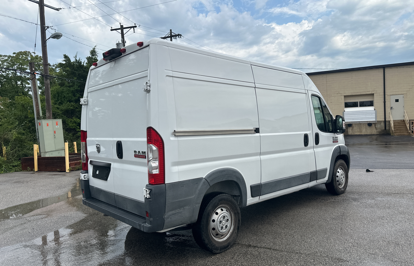 2018 Ram Promaster 1500 1500 High vin: 3C6TRVBGXJE147274