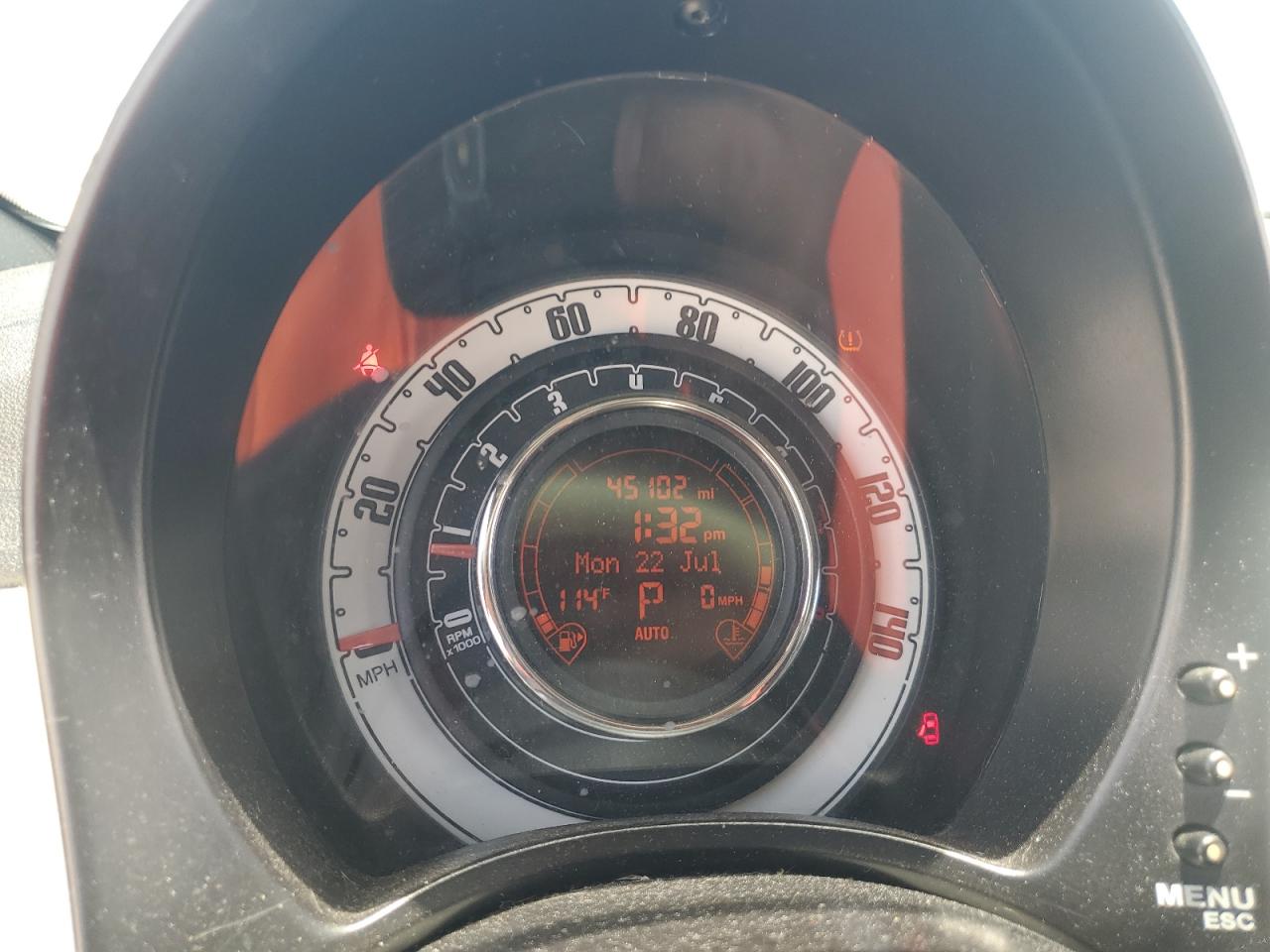 2012 Fiat 500 Lounge VIN: 3C3CFFER8CT295740 Lot: 63463054