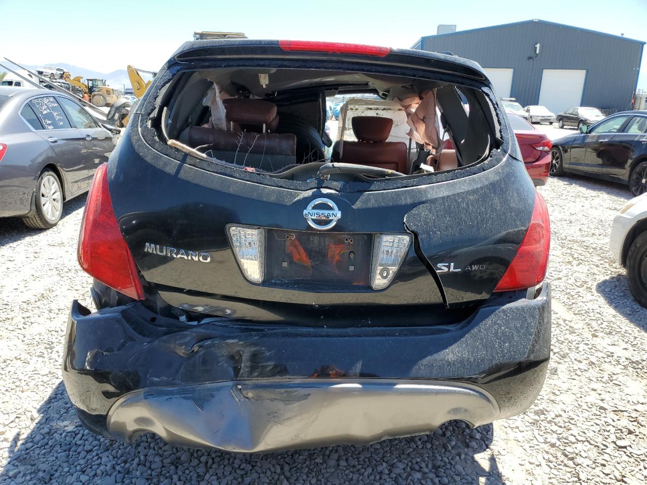 2005 Nissan Murano Sl VIN: JN8AZ08W05W402922 Lot: 61848144