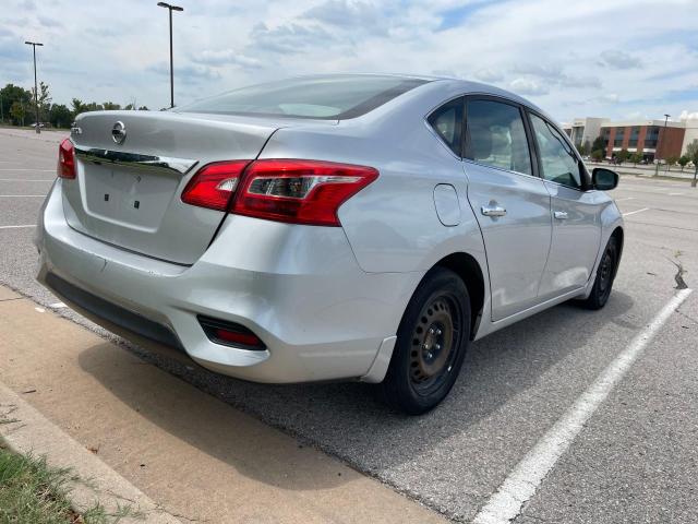  NISSAN SENTRA 2018 Сріблястий