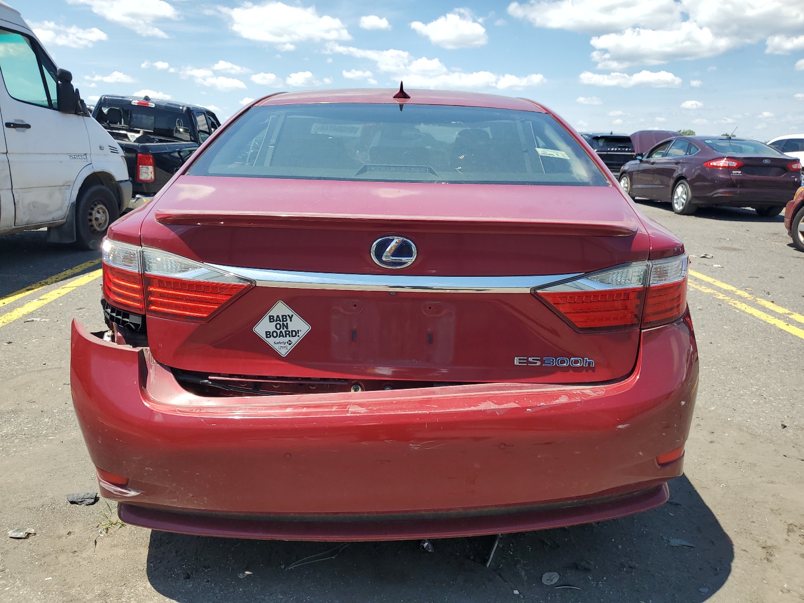 JTHBW1GG1D2031945 2013 Lexus Es 300H