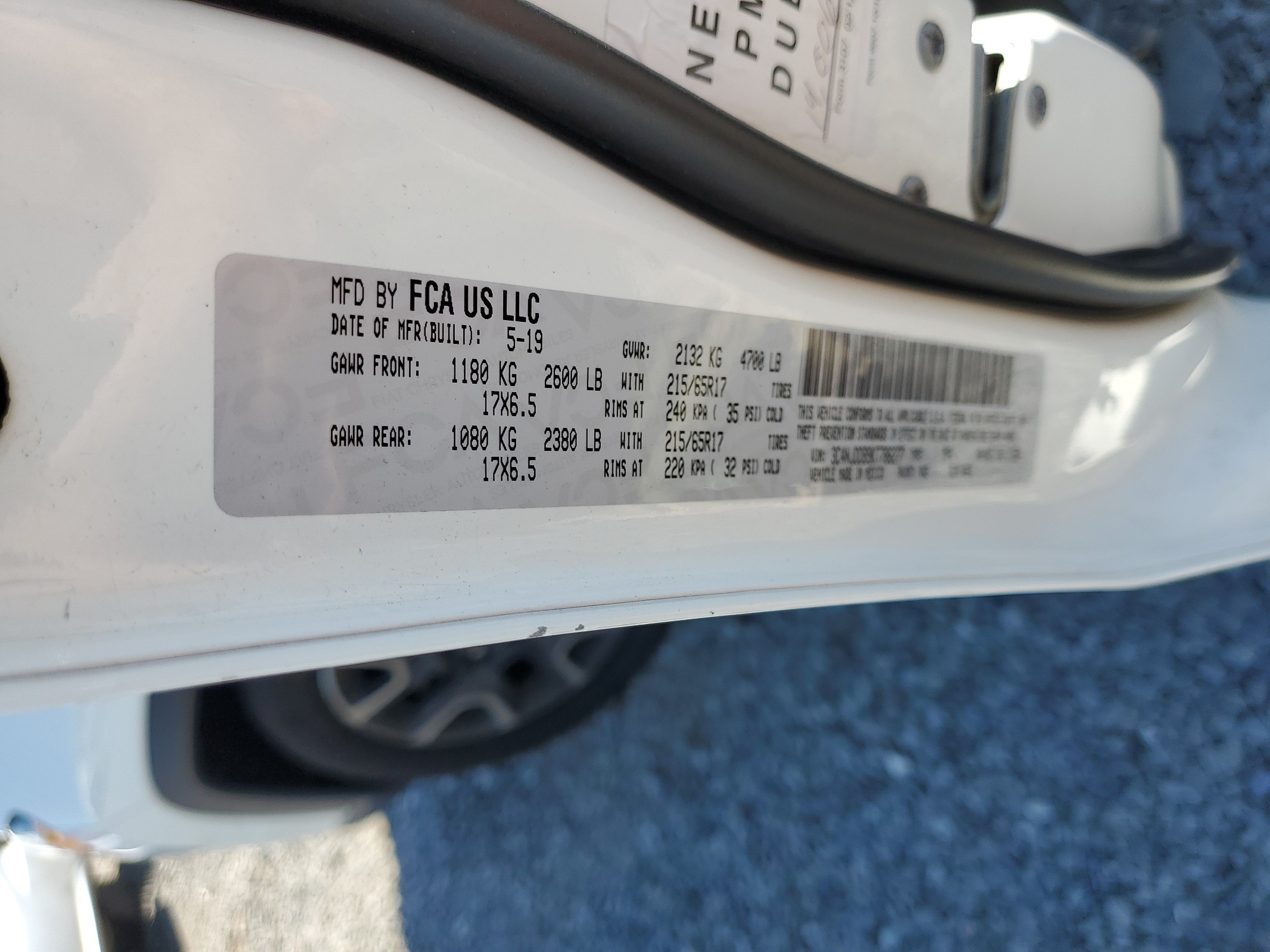 3C4NJDDB9KT786277 2019 Jeep Compass Trailhawk