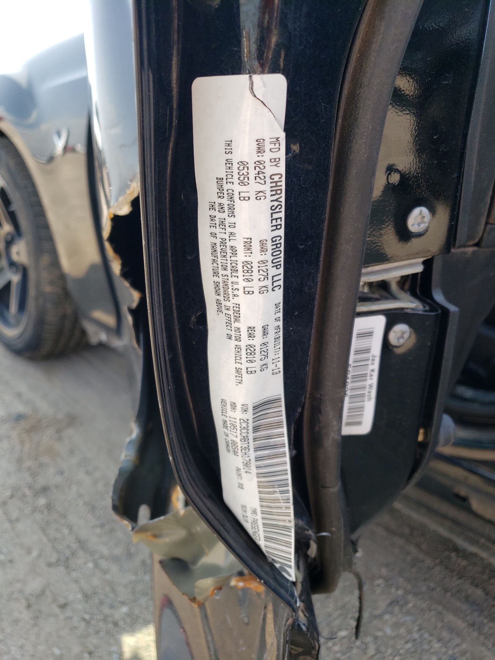 2C3CCABT3EH179014 2014 Chrysler 300 S