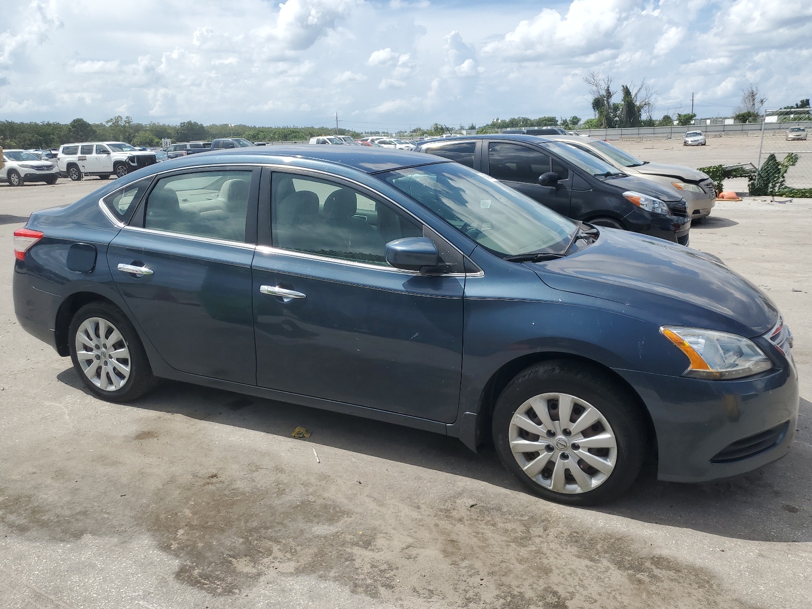 2014 Nissan Sentra S vin: 3N1AB7AP5EL637711