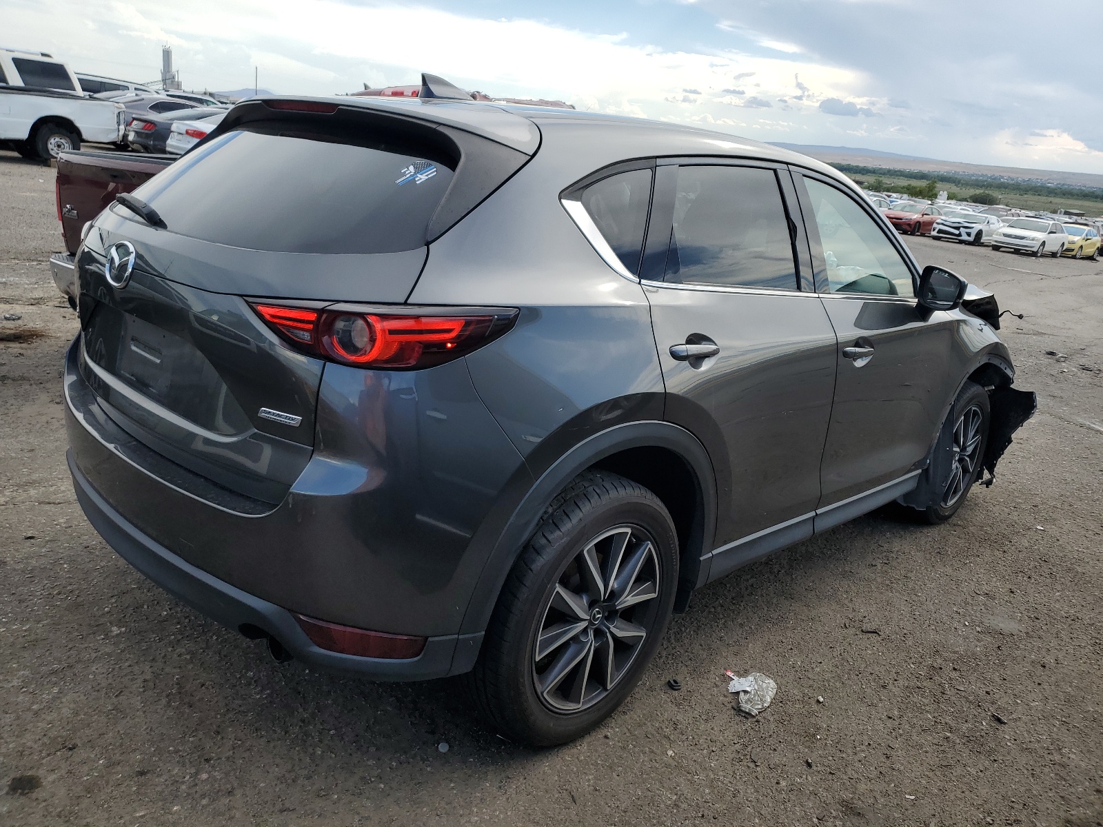 2017 Mazda Cx-5 Grand Touring vin: JM3KFADL1H0216251