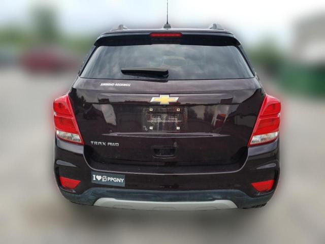  CHEVROLET TRAX 2021 Бургунді