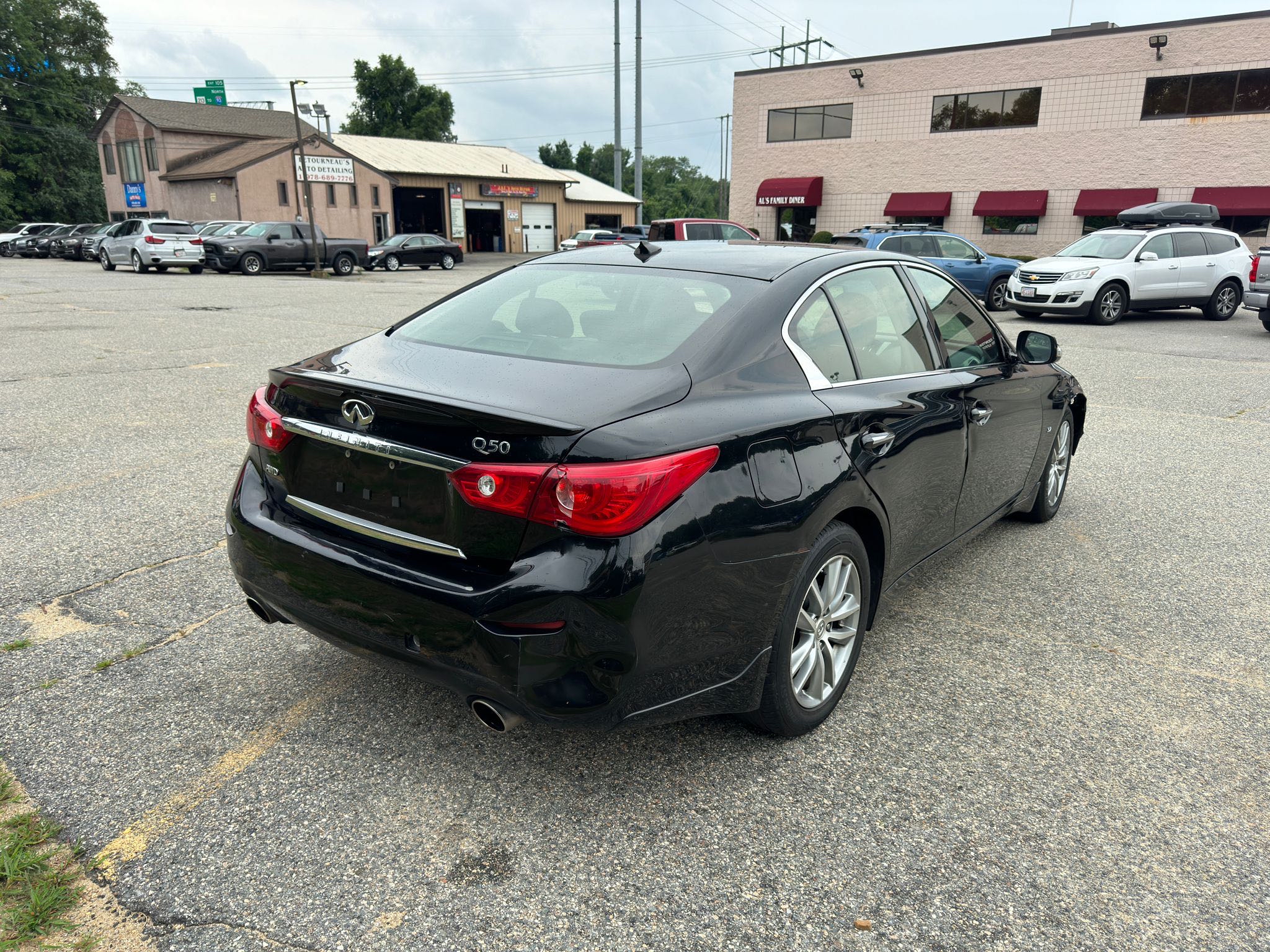 2015 Infiniti Q50 Base vin: JN1BV7AR0FM415405