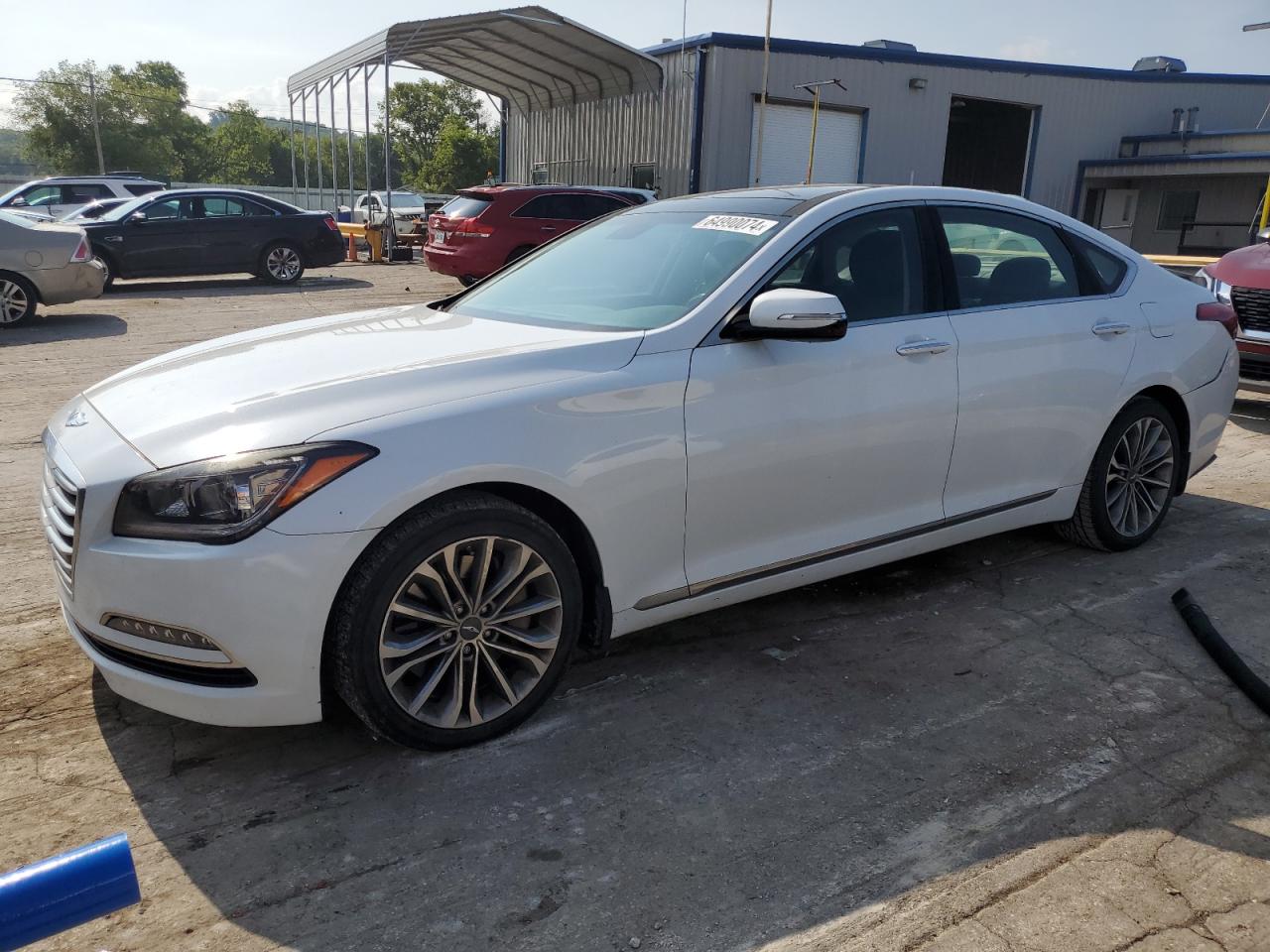 2016 Hyundai Genesis 3.8L VIN: KMHGN4JEXGU142808 Lot: 64990074