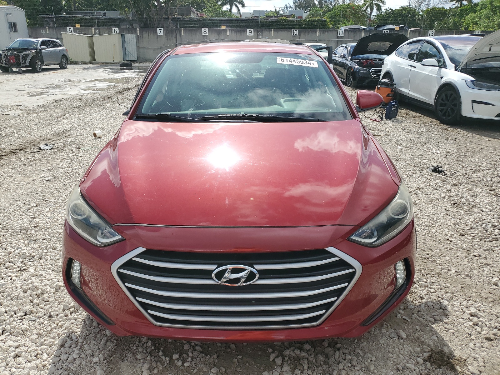 2017 Hyundai Elantra Se vin: KMHD84LF5HU178259