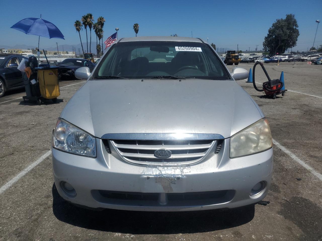 2006 Kia Spectra Lx VIN: KNAFE122665273985 Lot: 65260904