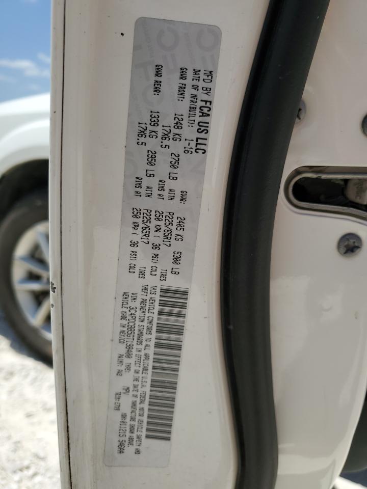 2016 Dodge Journey Sxt VIN: 3C4PDCBB5GT198400 Lot: 61330594