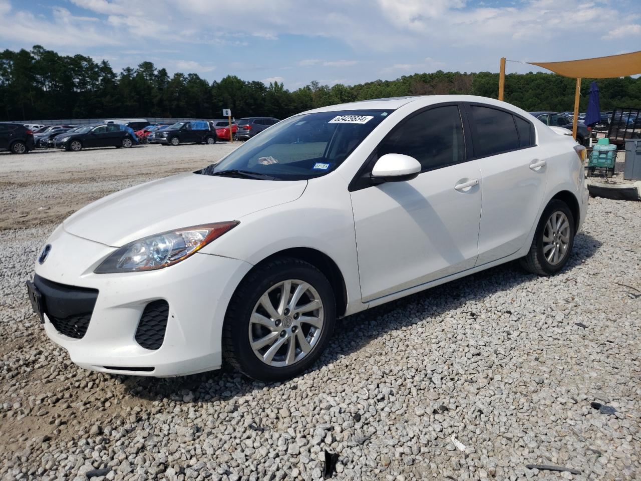 2012 Mazda 3 I VIN: JM1BL1W70C1632117 Lot: 63429834