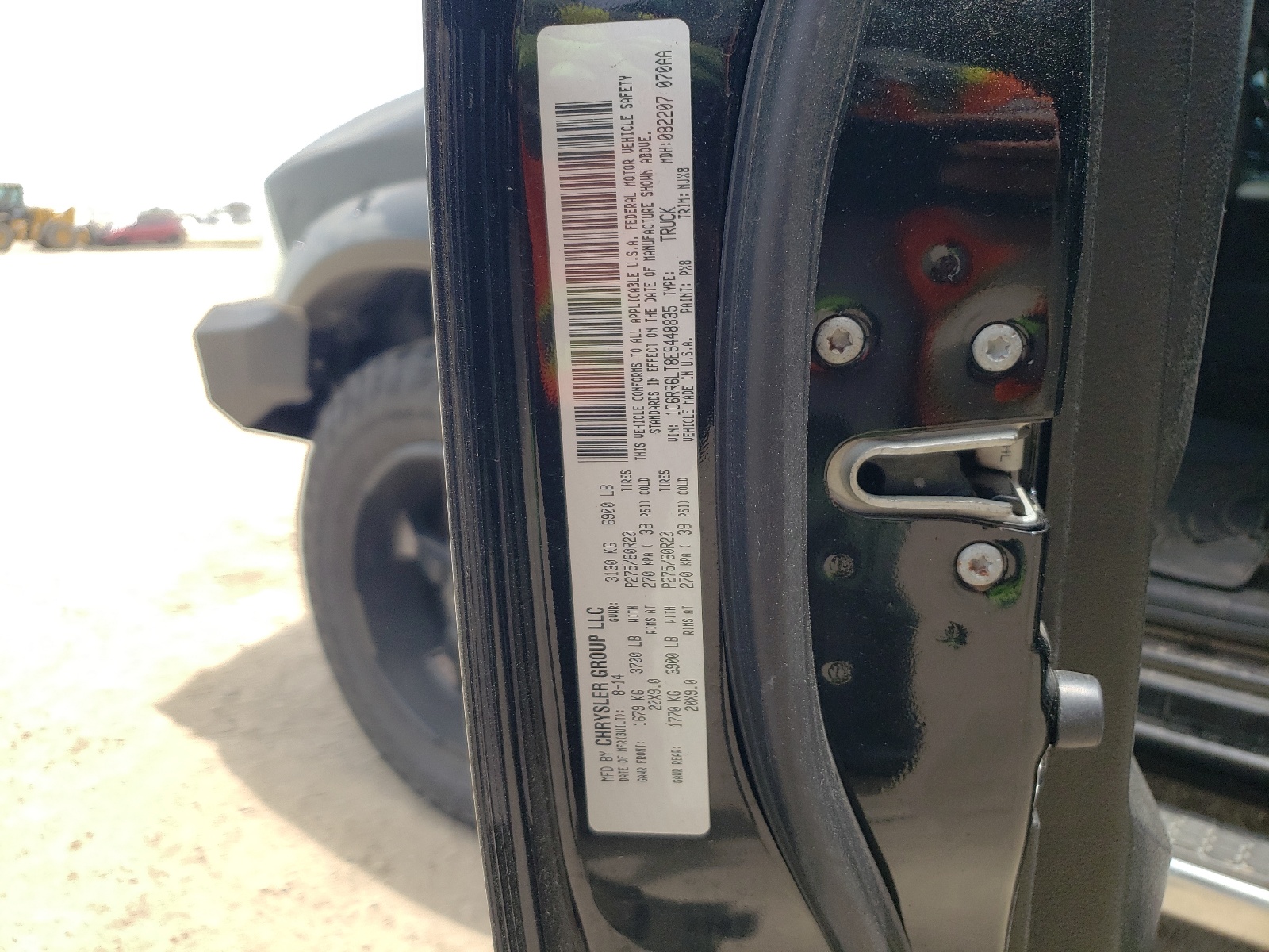 1C6RR6LT8ES448835 2014 Ram 1500 Slt