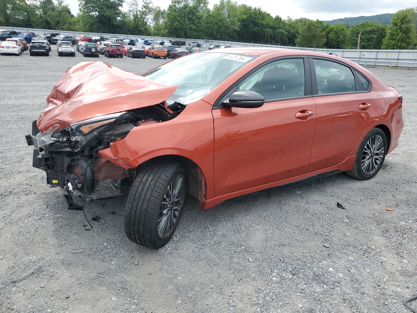 3KPF54ADXNE431271 2022 Kia Forte Gt Line