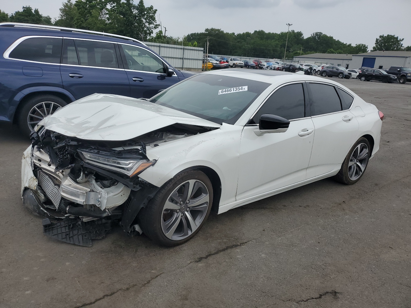 2021 Acura Tlx Advance vin: 19UUB6F68MA005006