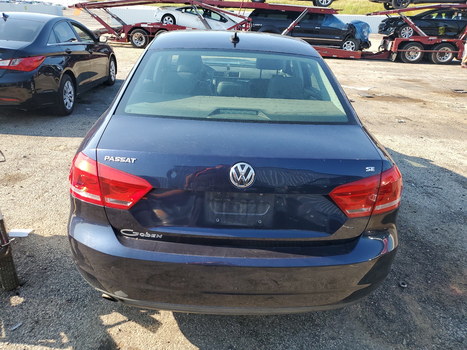 1VWBP7A39DC074752 2013 Volkswagen Passat Se