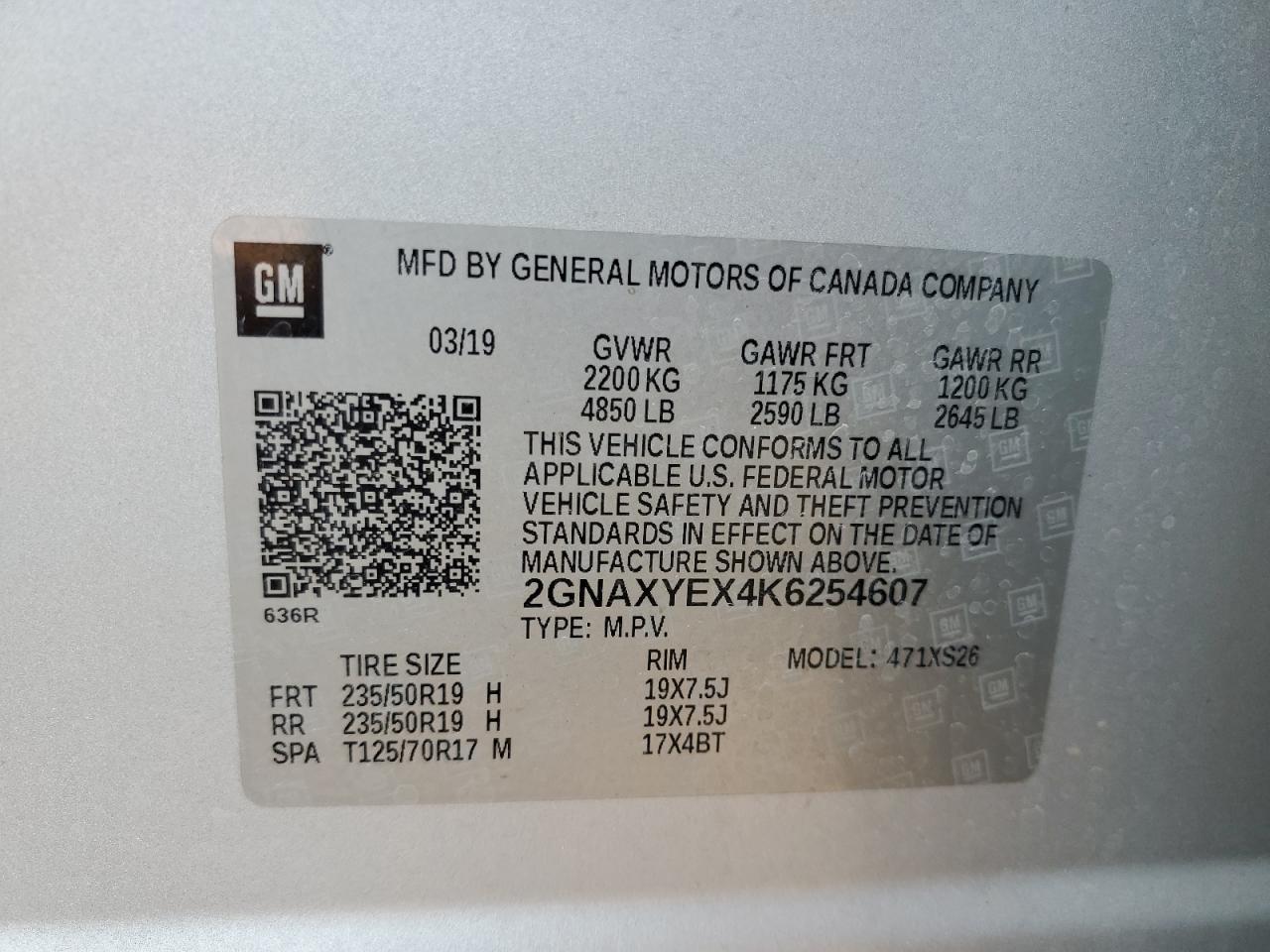 2019 Chevrolet Equinox - Image 13