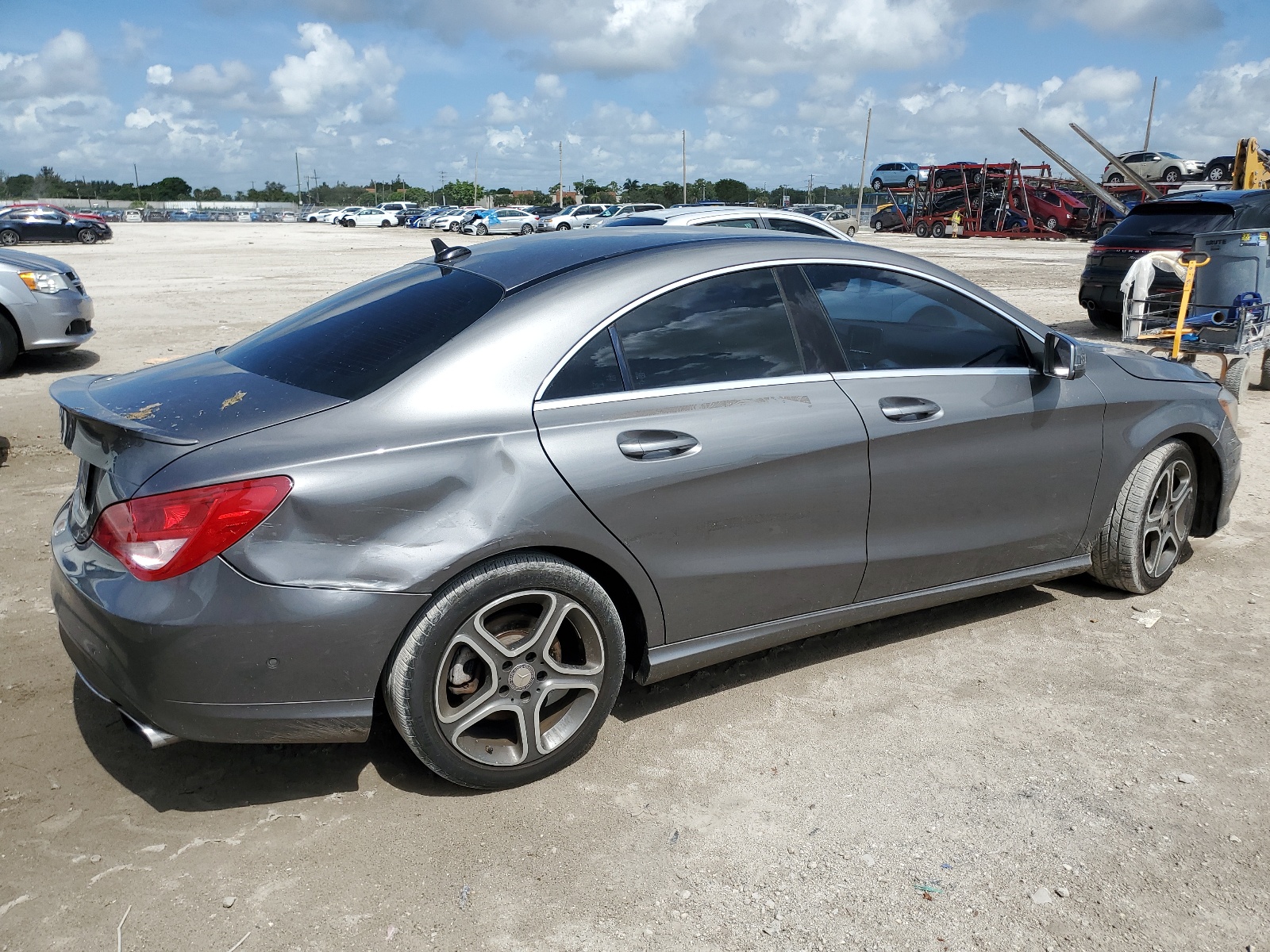 WDDSJ4EBXEN053862 2014 Mercedes-Benz Cla 250