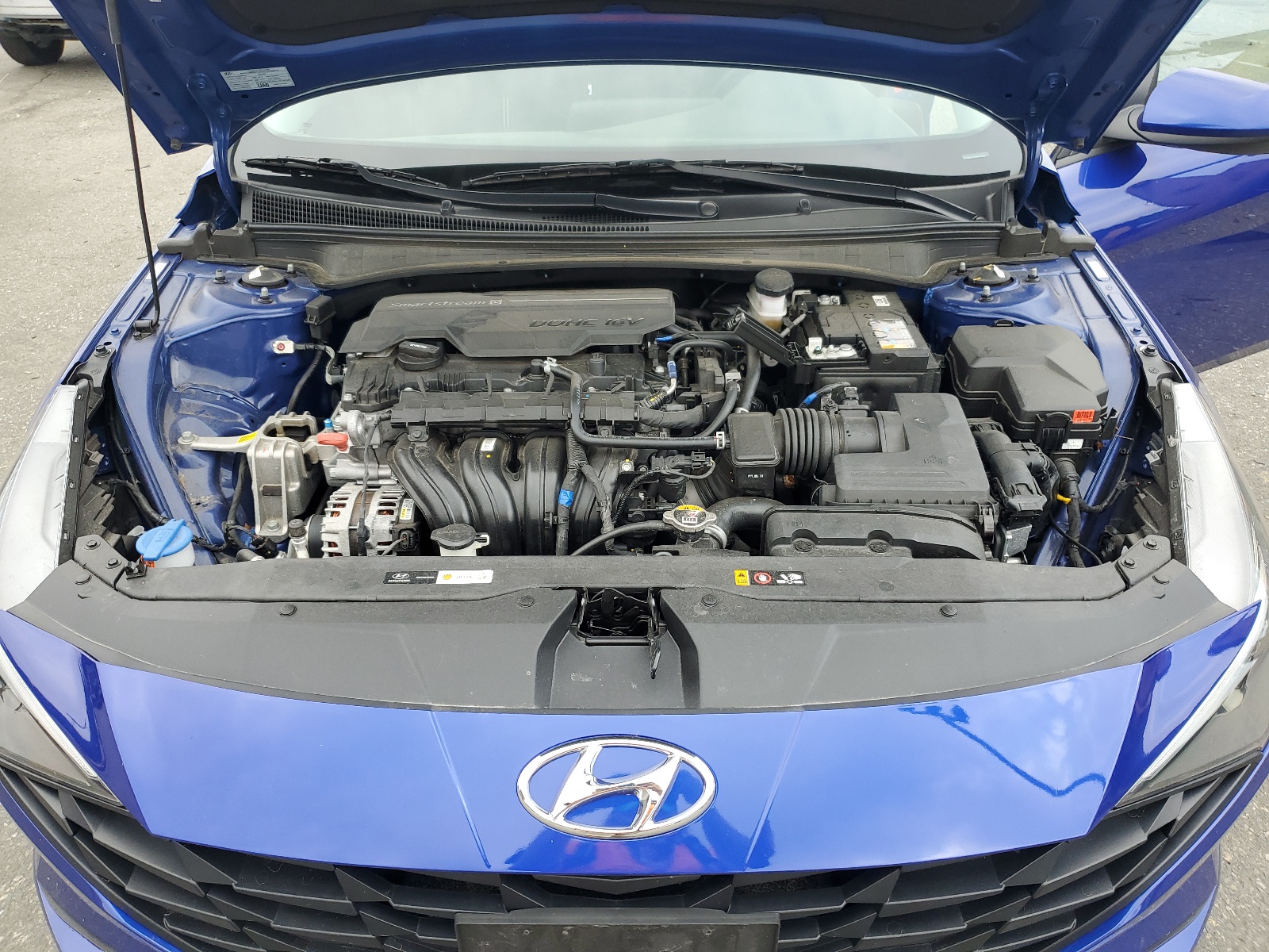 KMHLS4AG4PU420353 2023 Hyundai Elantra Sel