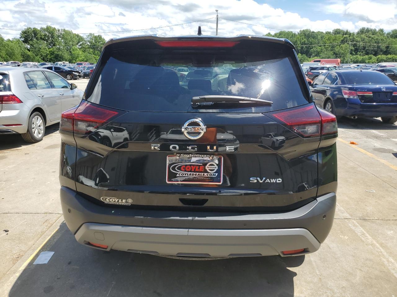 2021 Nissan Rogue Sv VIN: 5N1AT3BB6MC727882 Lot: 61593104