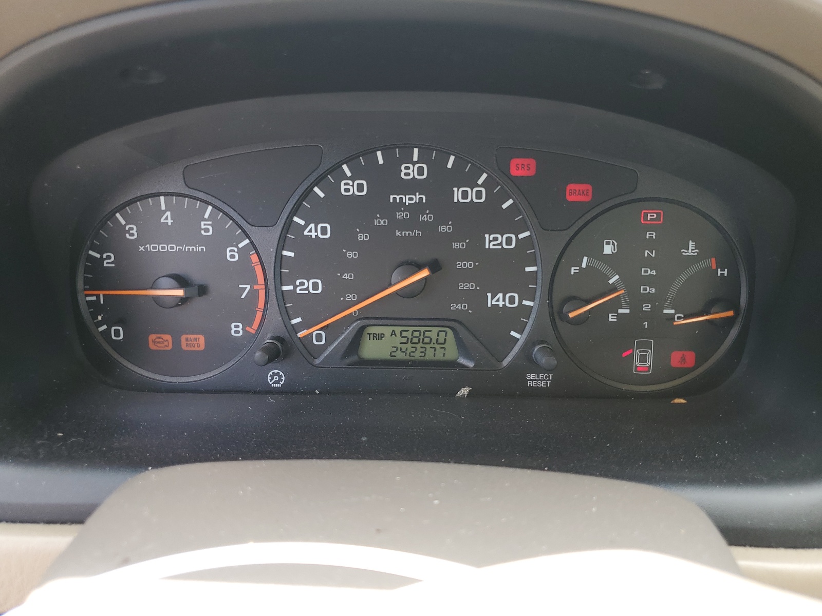 1HGCG5646XA158977 1999 Honda Accord Lx