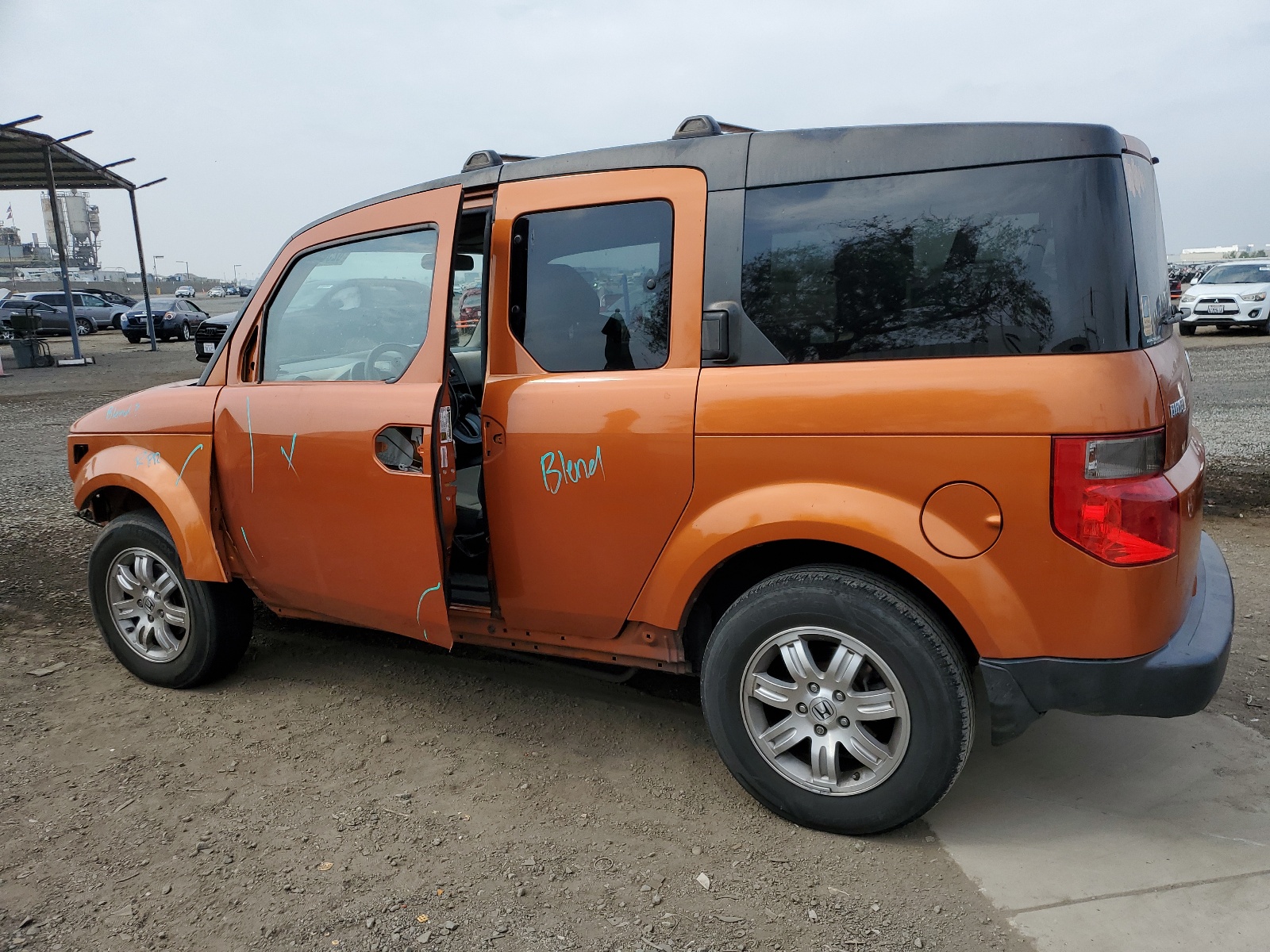 5J6YH287X7L006626 2007 Honda Element Ex