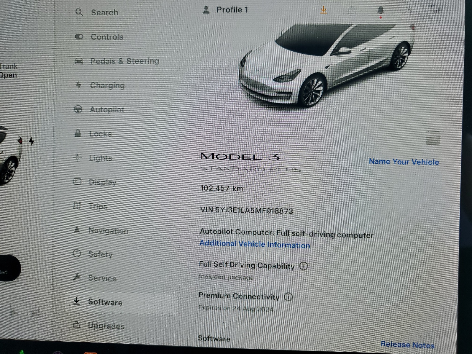 5YJ3E1EA5MF918873 2021 Tesla Model 3