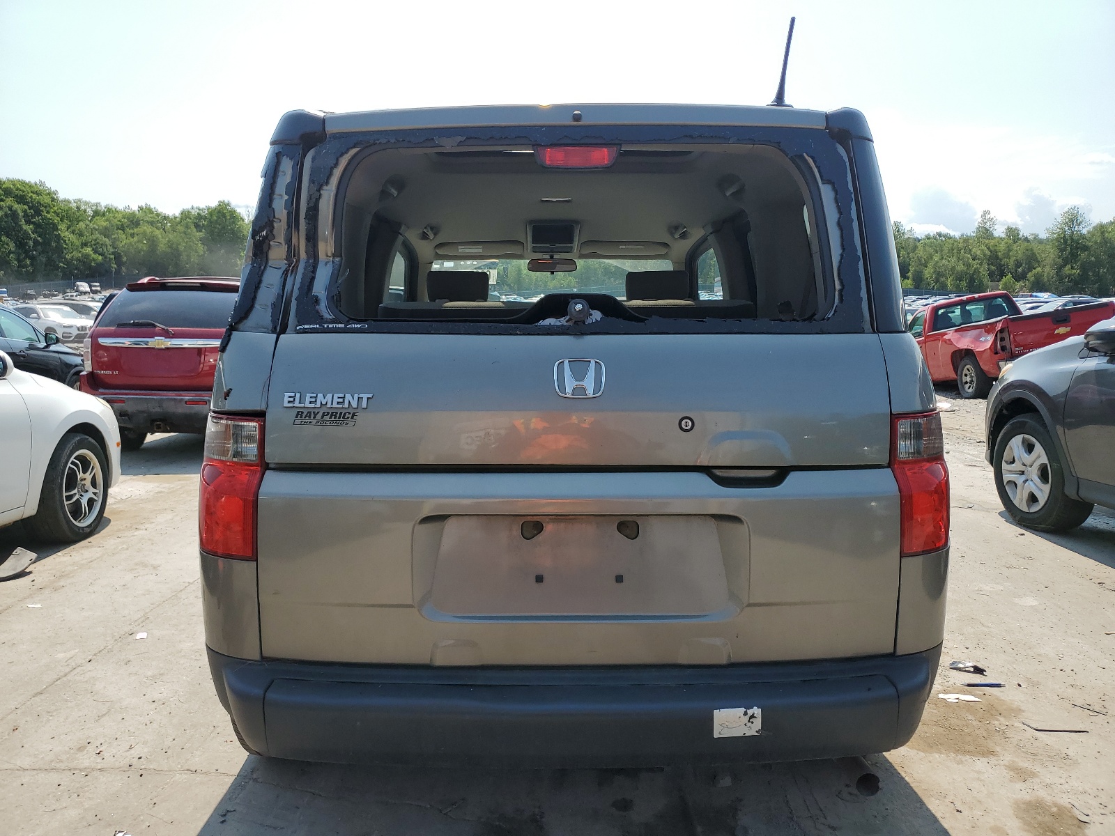 5J6YH28717L013898 2007 Honda Element Ex