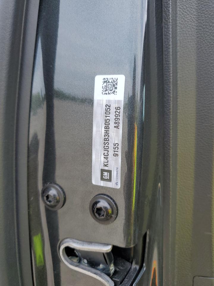 2017 Buick Encore Essence VIN: KL4CJGSB3HB051052 Lot: 63955574