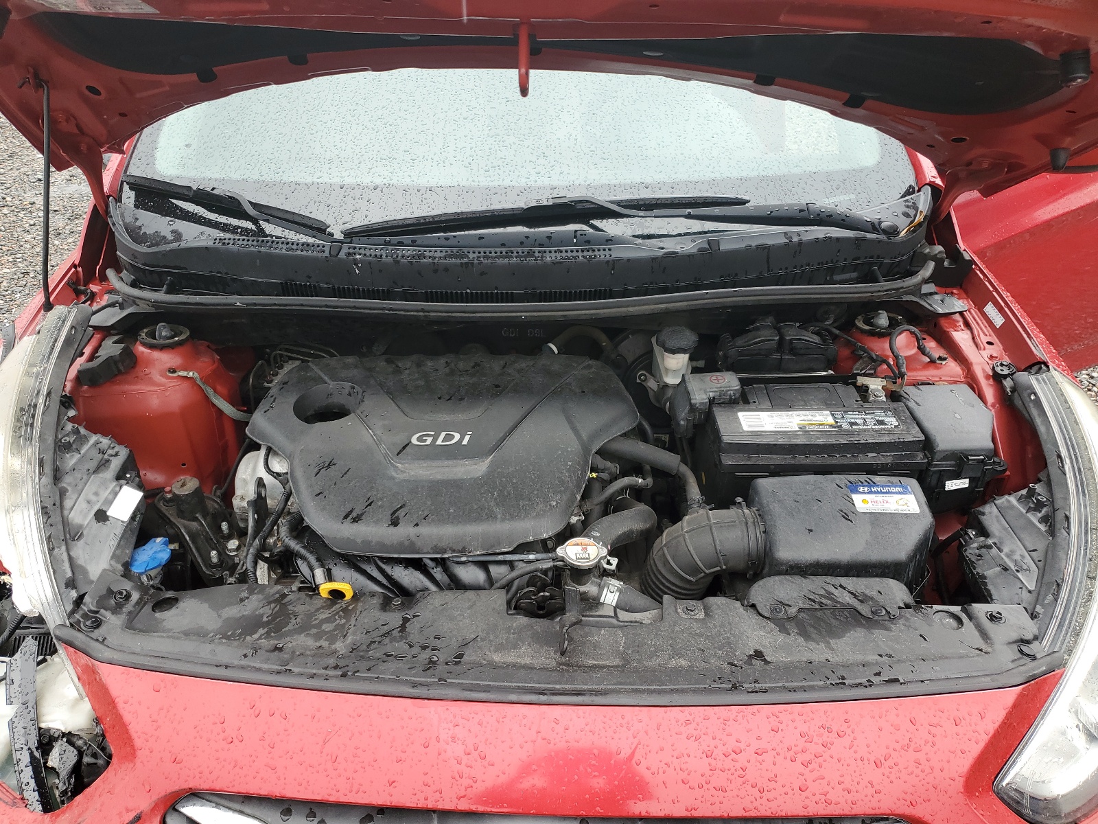 KMHCT4AE1FU909528 2015 Hyundai Accent Gls