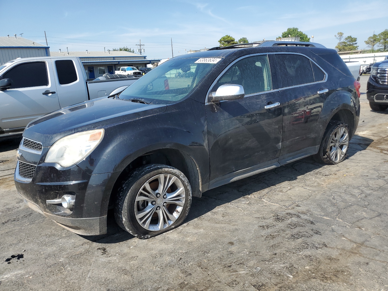 2013 Chevrolet Equinox Ltz vin: 2GNALFEK7D6239591