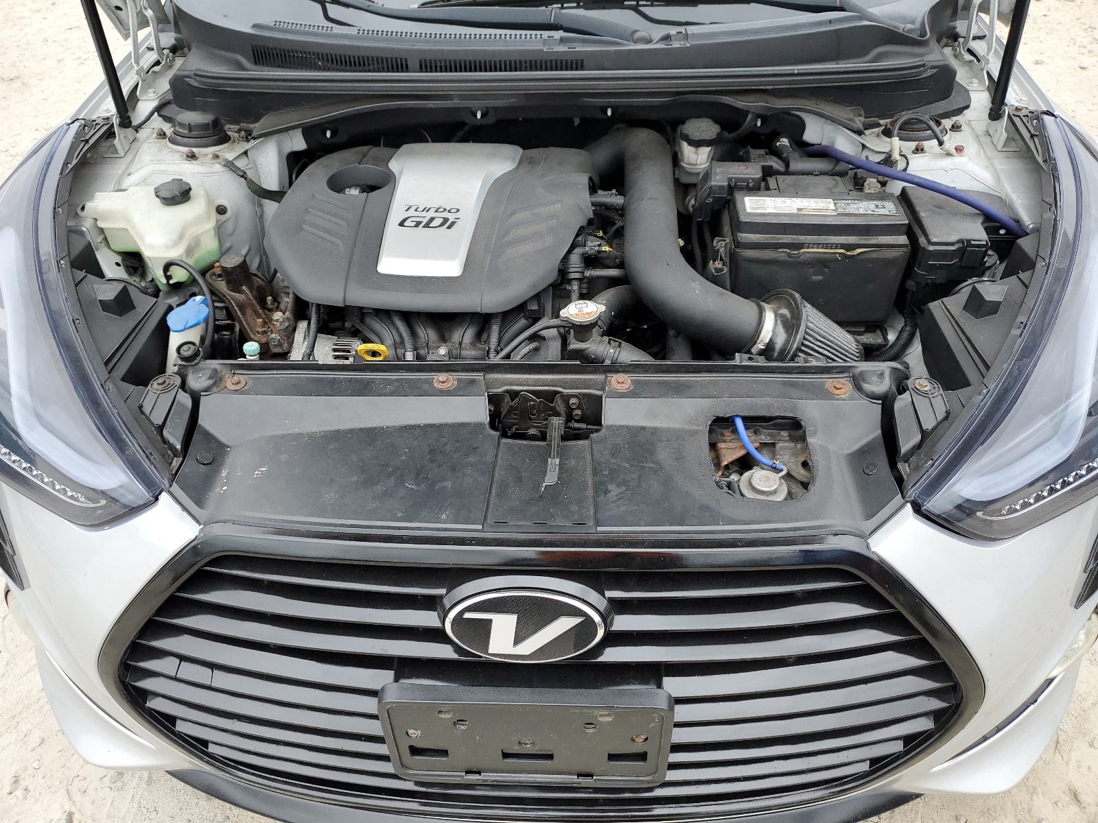 2014 Hyundai Veloster Turbo vin: KMHTC6AE3EU191278