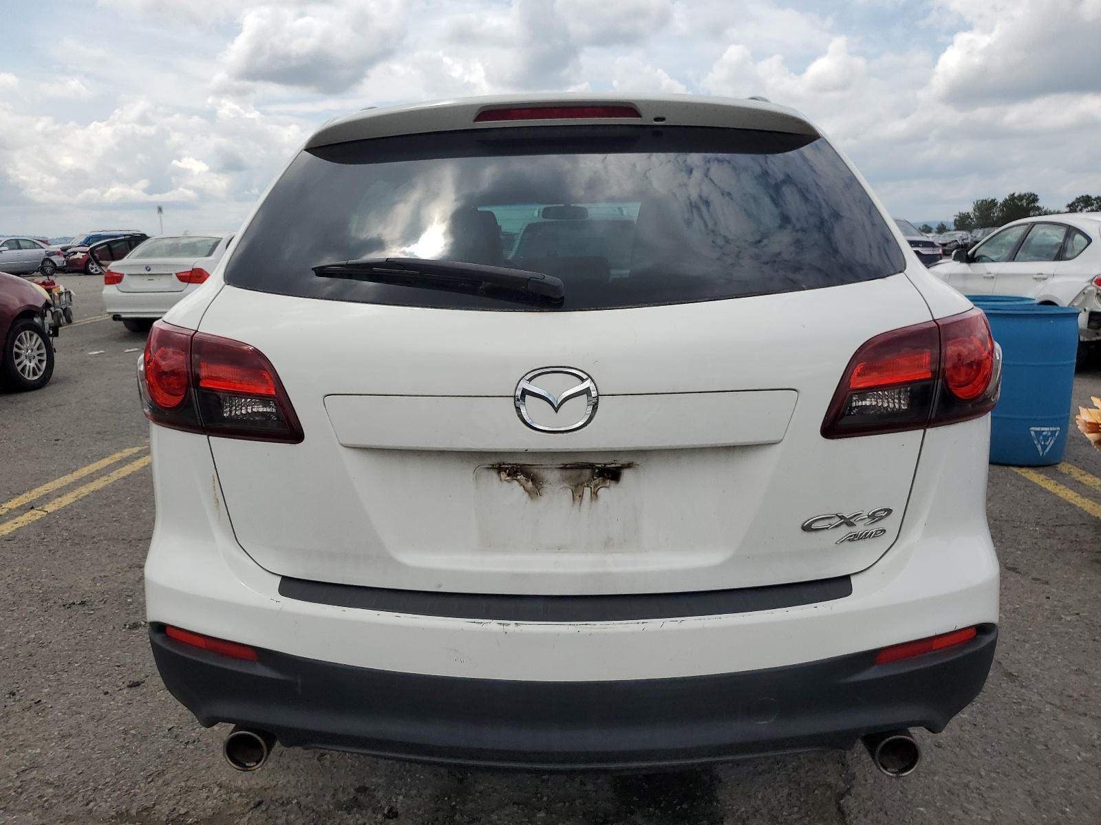 2014 Mazda Cx-9 Sport vin: JM3TB3BV6E0444449