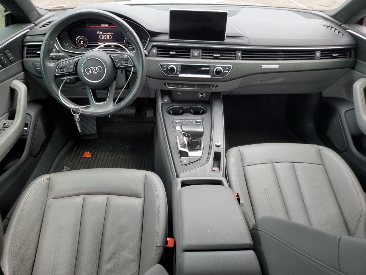 WAUBNCF54JA100500 2018 Audi A5 Premium Plus