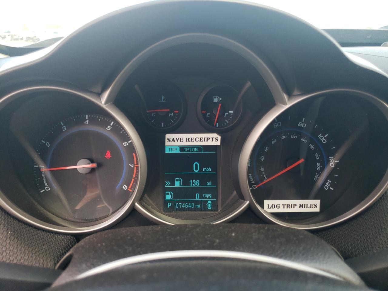 2014 Chevrolet Cruze Lt VIN: 1G1PK5SB7E7408779 Lot: 62480084