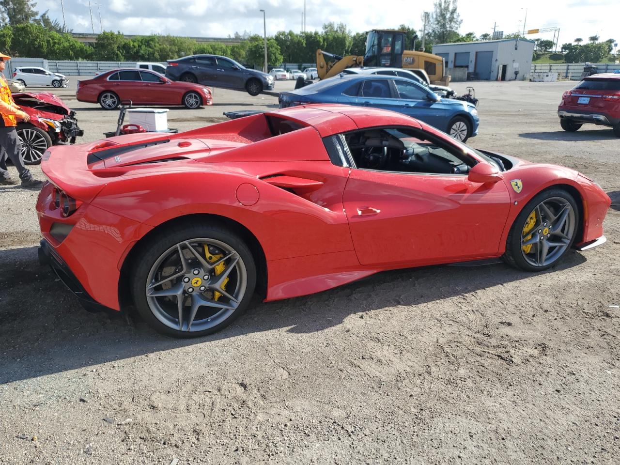 2022 Ferrari F8 Spider VIN: ZFF93LMA3N0279293 Lot: 61409544