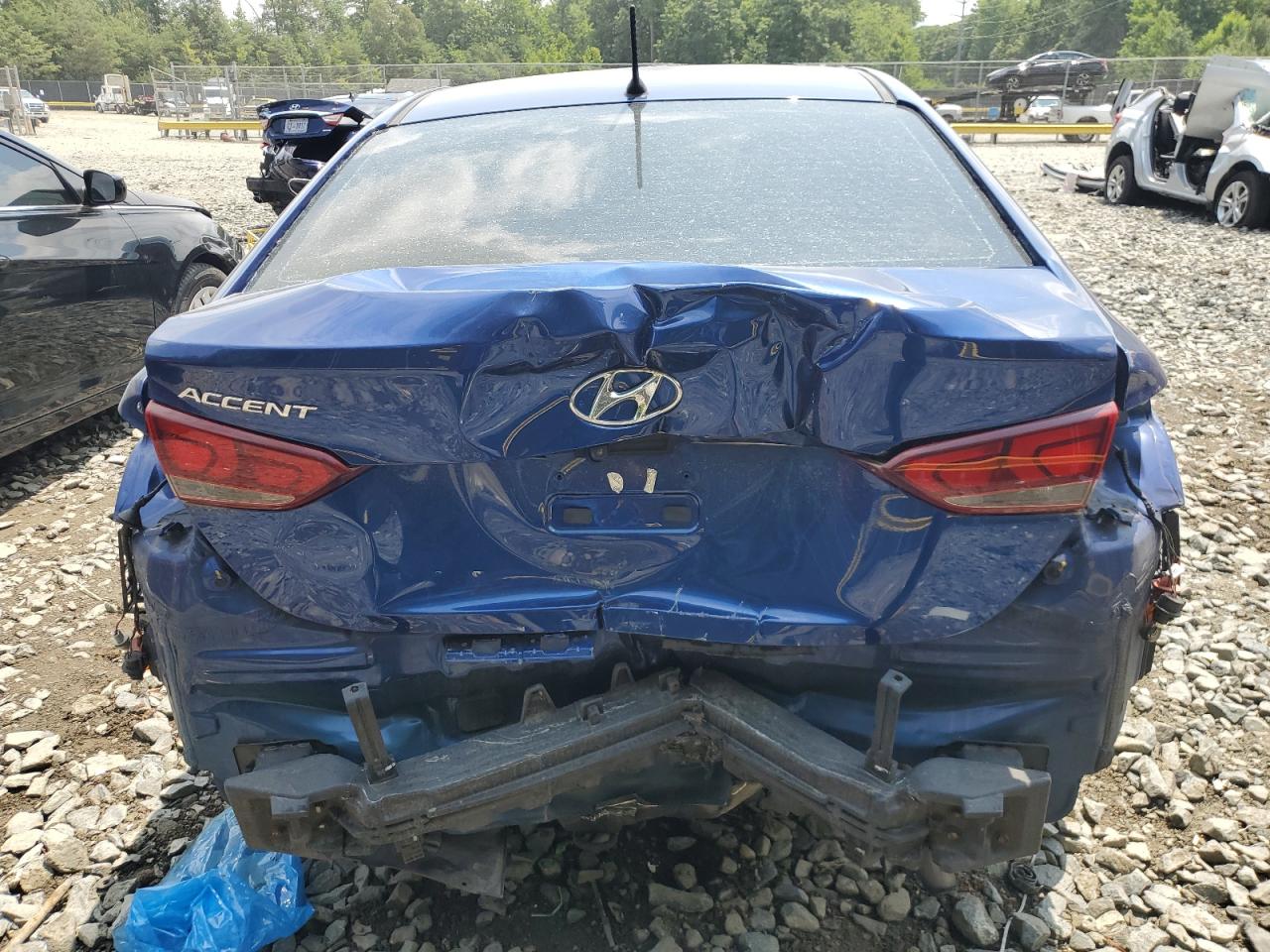 2019 Hyundai Accent Se VIN: 3KPC24A36KE080924 Lot: 63876834