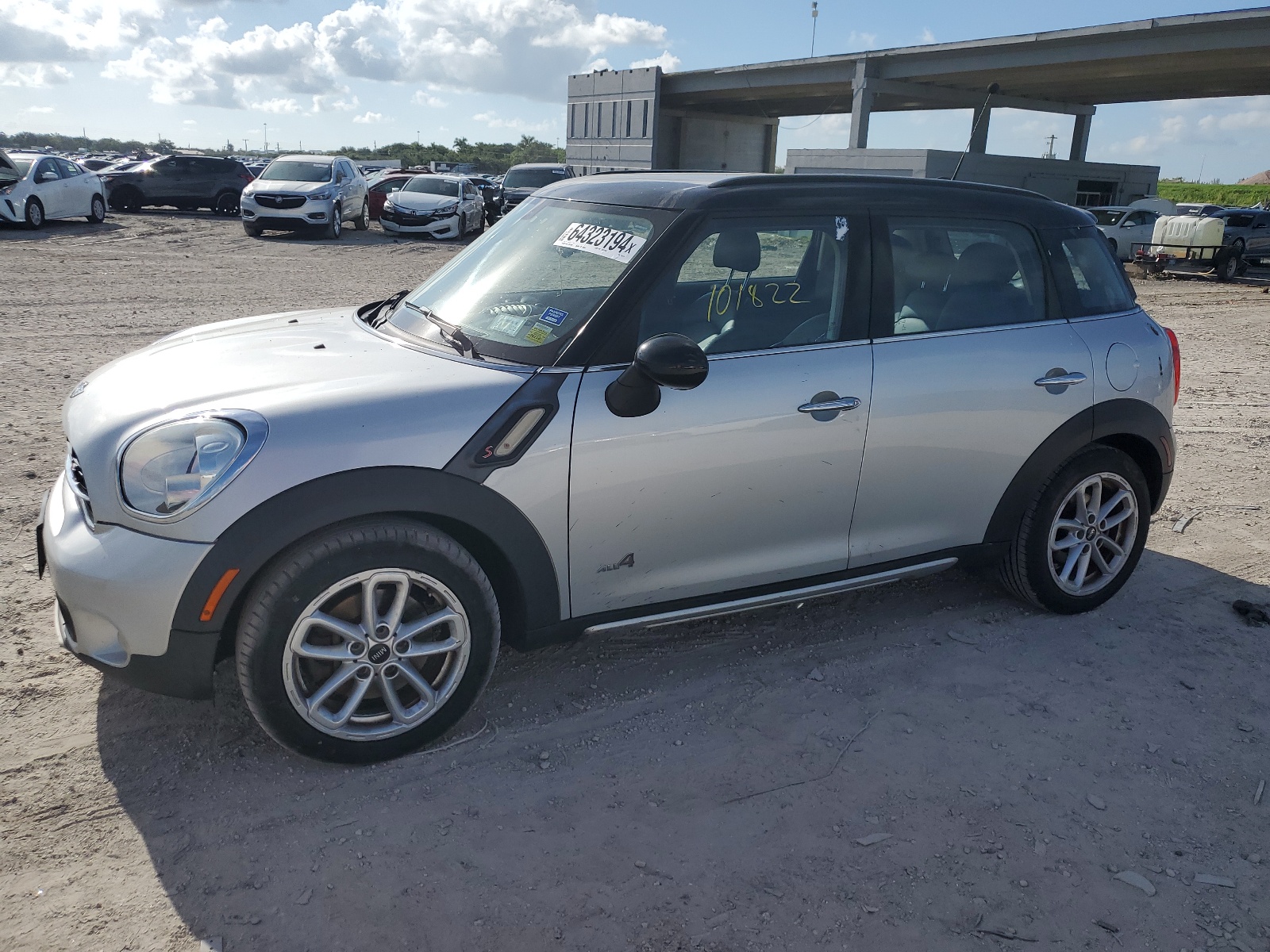 2015 Mini Cooper S Countryman vin: WMWZC5C54FWP43119