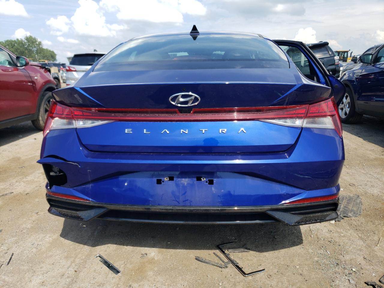 2022 Hyundai Elantra Sel VIN: KMHLN4AG2NU361663 Lot: 61724274