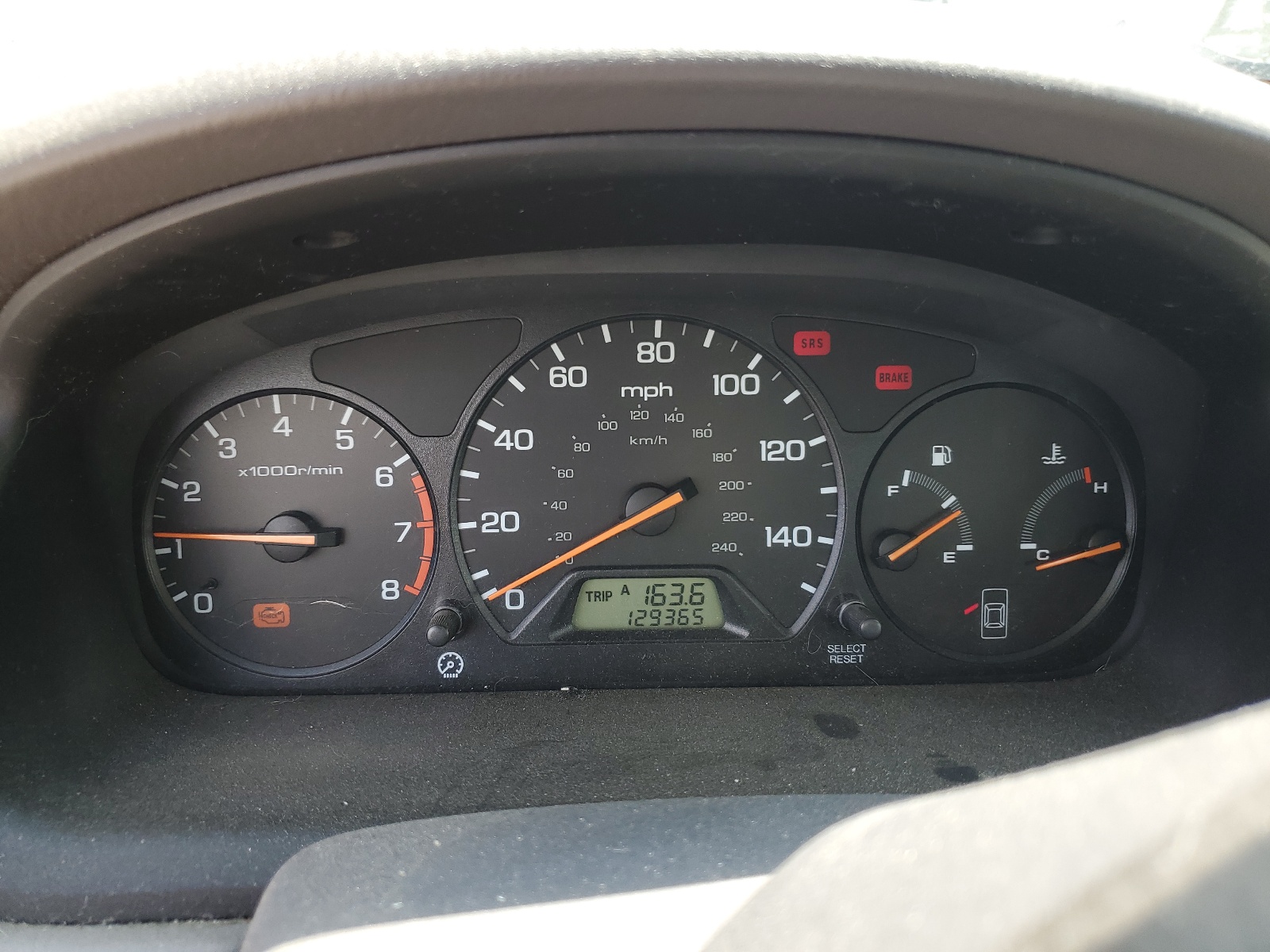 1HGCG65881A134598 2001 Honda Accord Ex