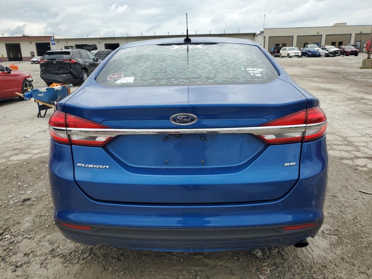 2017 Ford Fusion Se VIN: 3FA6P0H70HR383432 Lot: 63743234