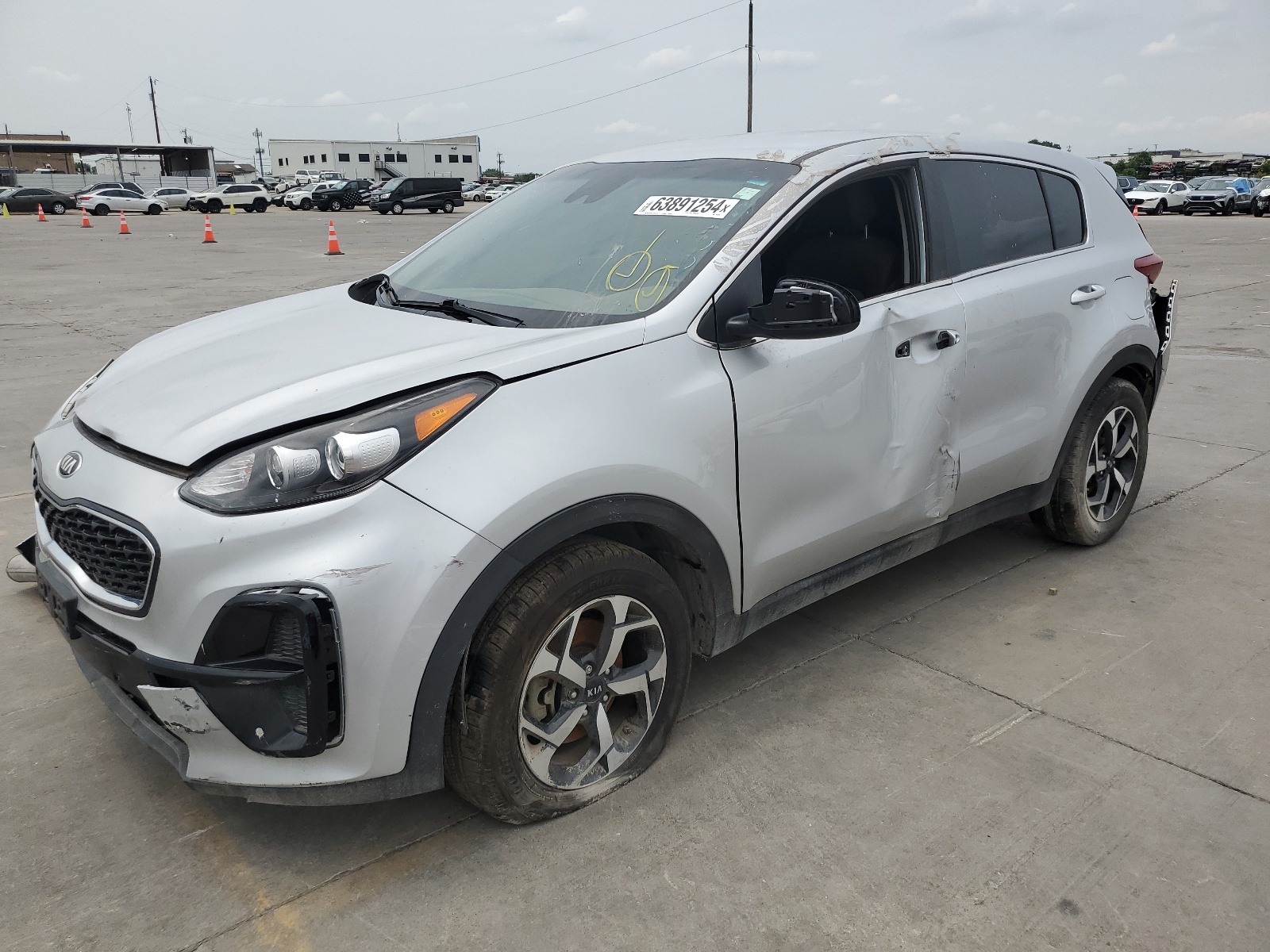 2022 Kia Sportage Lx vin: KNDPM3AC7N7016935