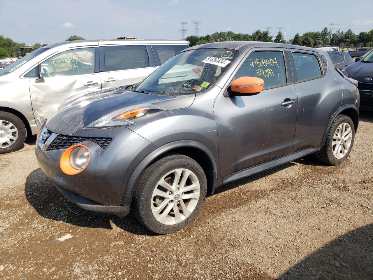 2015 Nissan Juke S VIN: JN8AF5MR7FT500449 Lot: 61808404