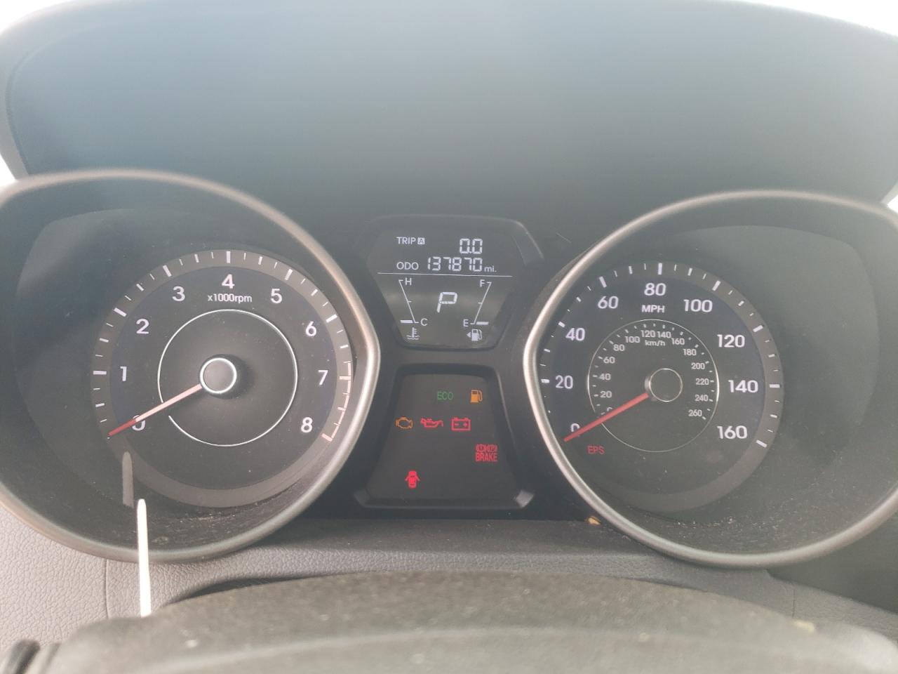 2013 Hyundai Elantra Gls VIN: 5NPDH4AE6DH313834 Lot: 65383284