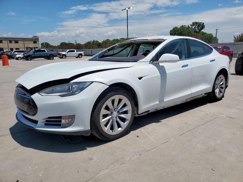 Hatchbacks TESLA MODEL S 2013 Biały