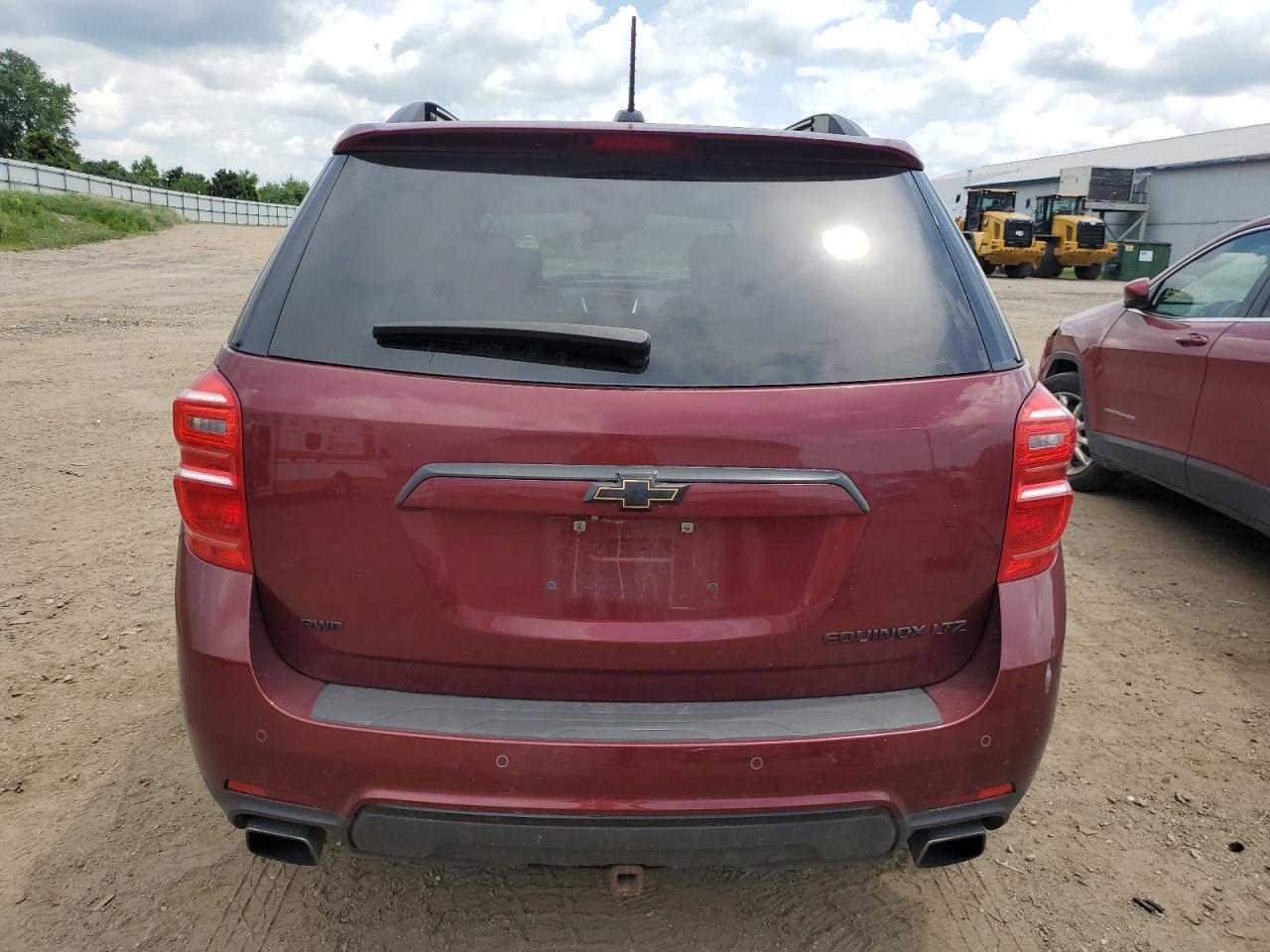 2016 Chevrolet Equinox Ltz VIN: 2GNFLGE39G6124127 Lot: 64685795