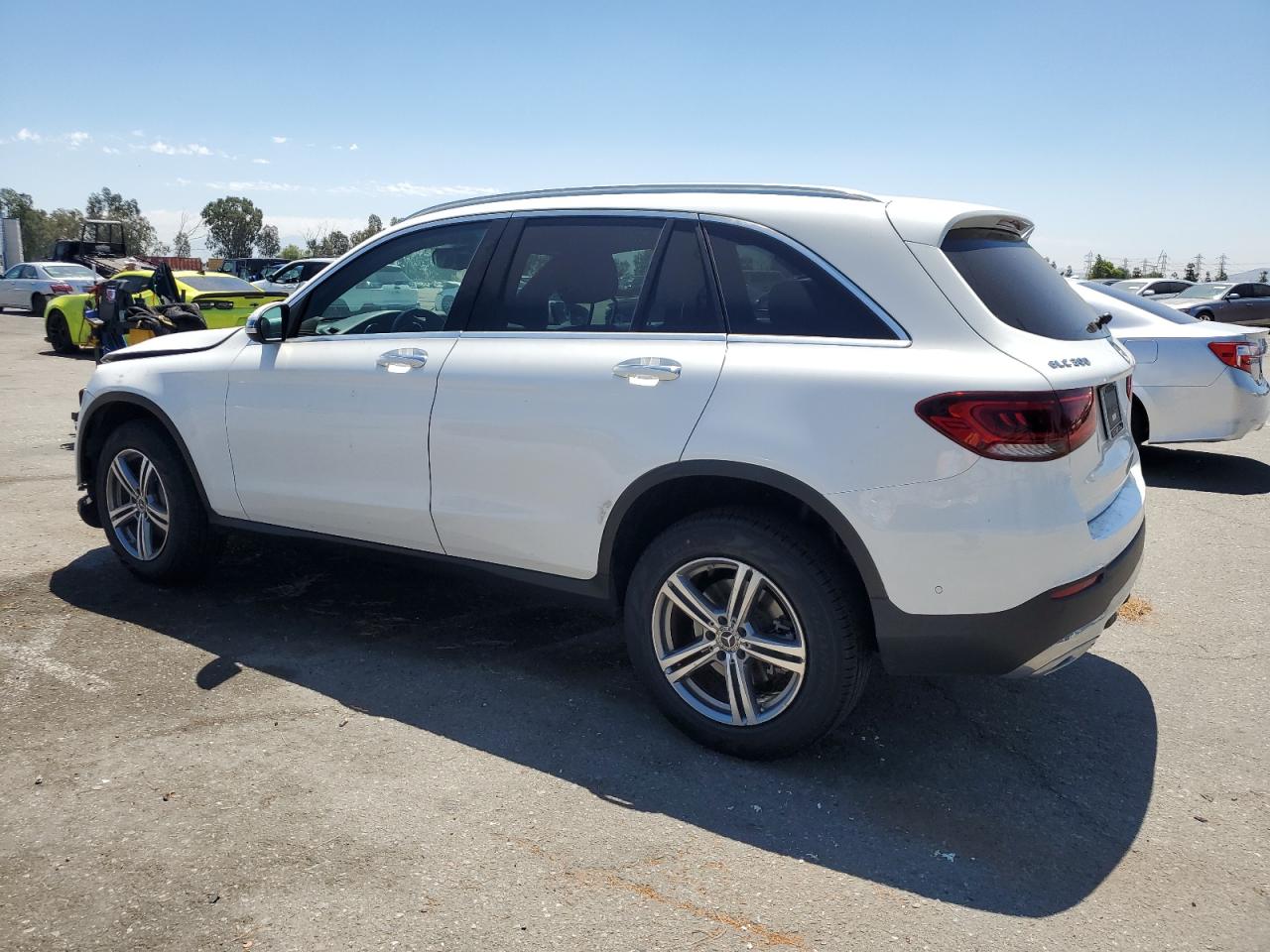 2021 Mercedes-Benz Glc 300 4Matic white null gas W1N0G8EB2MV318191 photo #3