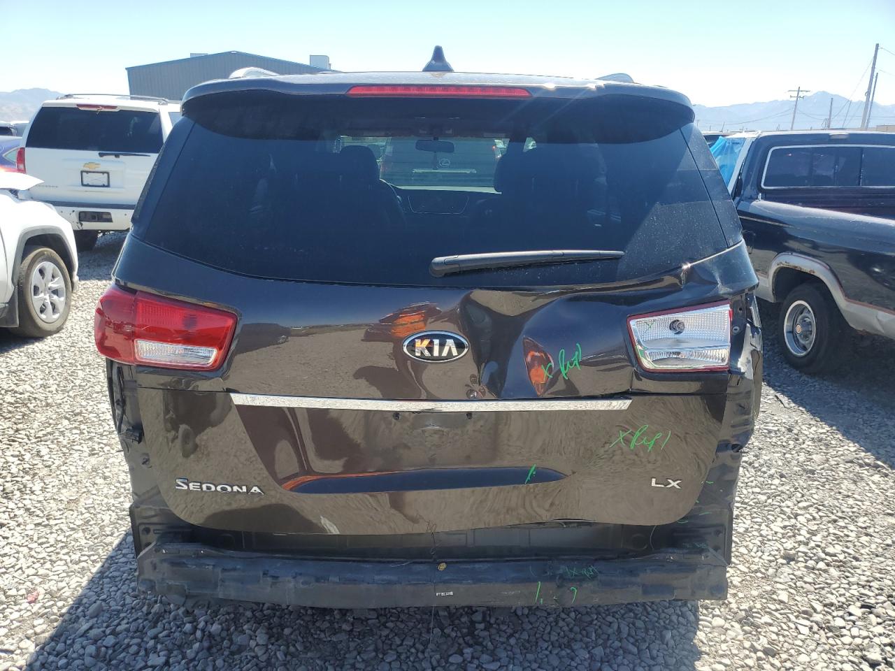 2017 Kia Sedona Lx VIN: KNDMB5C10H6339802 Lot: 63789485