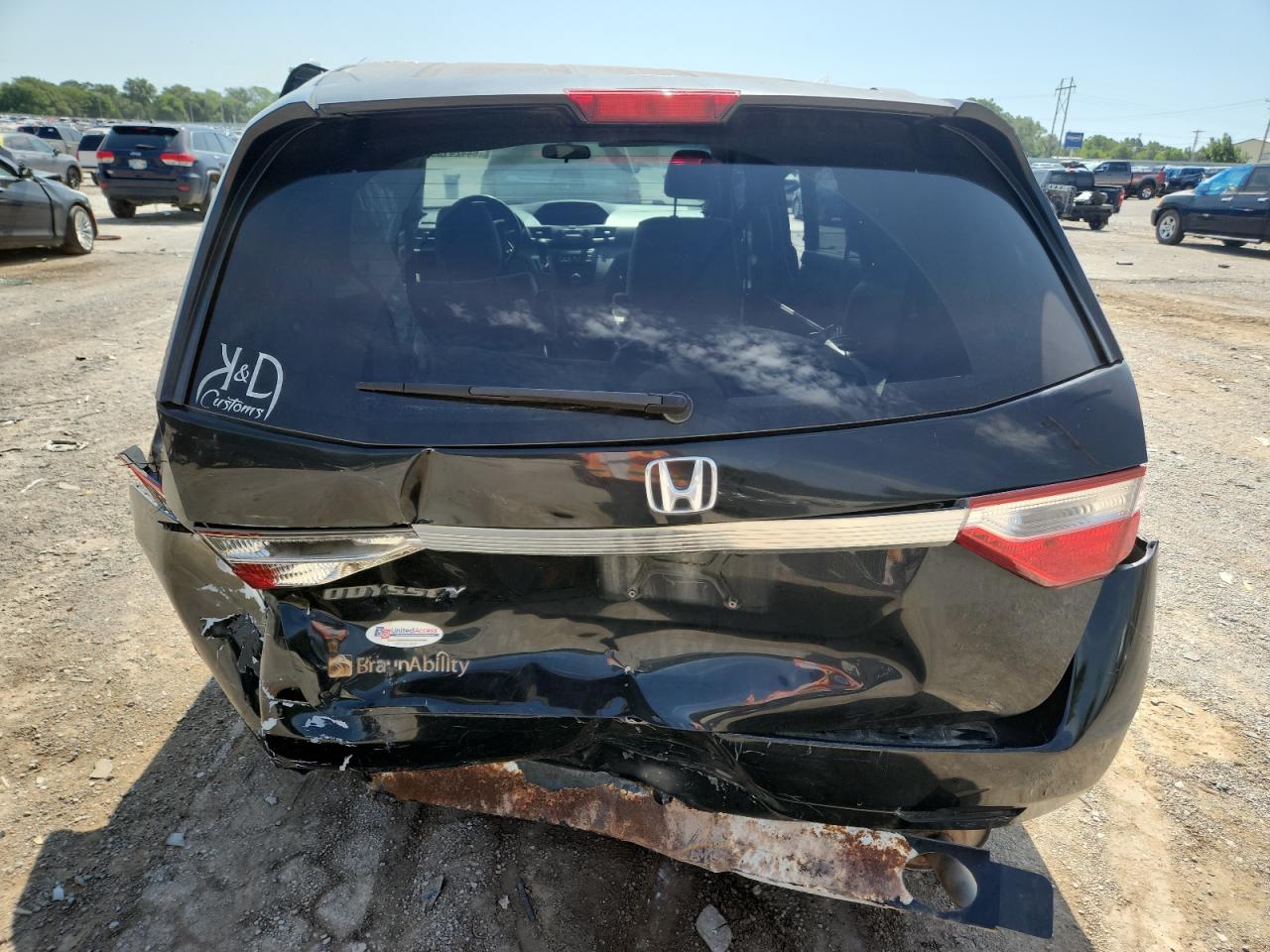 2012 Honda Odyssey Ex VIN: 5FNRL5H4XCB098317 Lot: 64424155